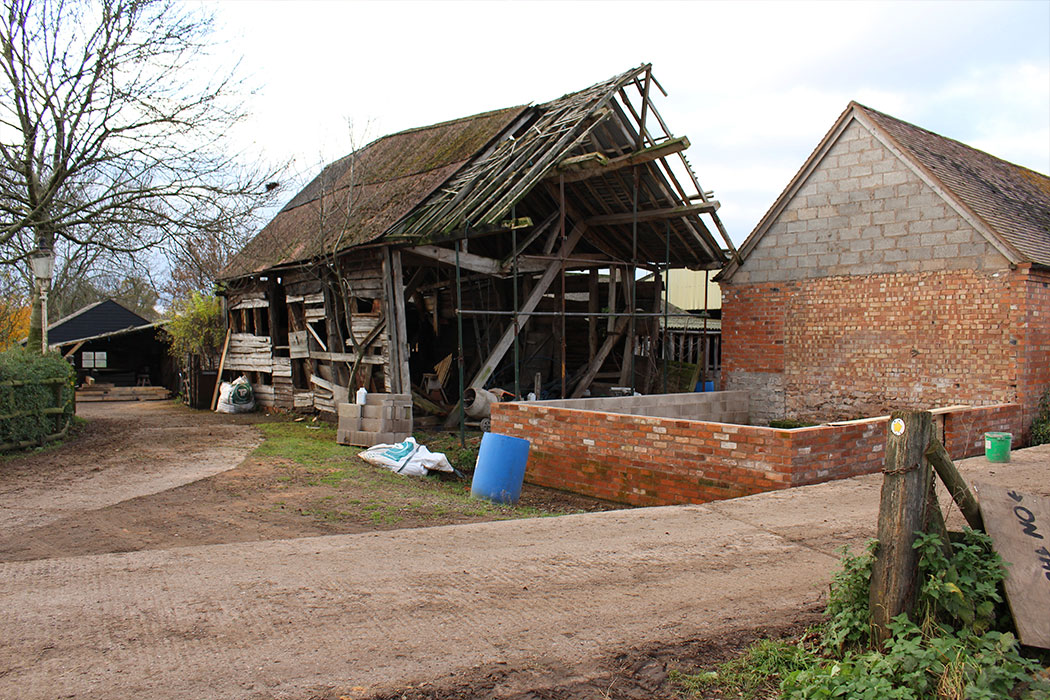 Old Barn Cafe before redevelopment